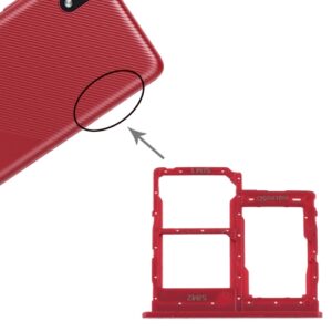 Tiroir Sim Premium Samsung Galaxy A10S A107/Galaxy A20S A207 Rouge