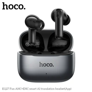 Écouteurs Sans Fil BT5,4 réduction de bruit ANC + ENC HOCO EQ27 Gris