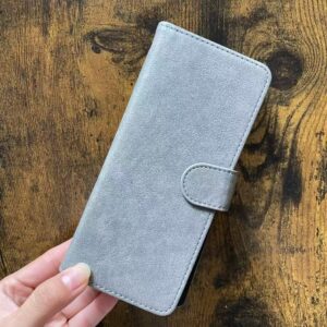 SAMSUNG S26 FE POCHETTE LANGUETTE GRIS