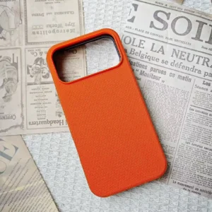 IPHONE 11 COQUE MAGSAFE TISSAGE ORANGE