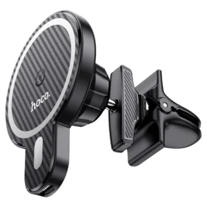 Support Chargeur Sans Fil Magnétique HOCO CA85 Noir