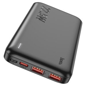 Powerbank Batterie Externe 10000mAh 22.5W HOCO J101 Noir
