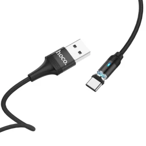 Câble Magnétique USB to Type C HOCO U76 Noir