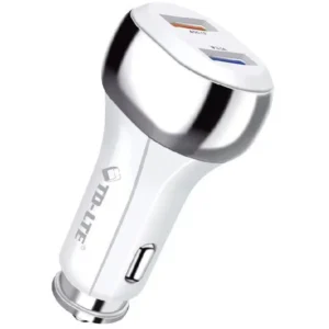 Chargeur Voiture TD LTE 206 Blanc