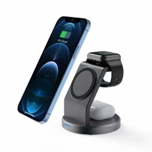 Chargeur Induction Sans fil 3en1 W11 Noir