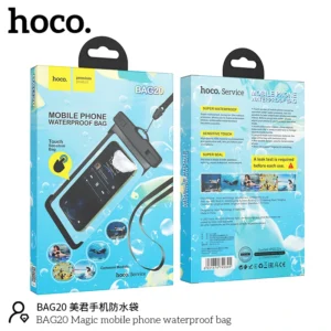 Pochette étanche Hoco BAG20 pour smartphone Noir