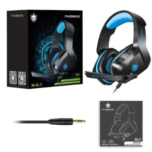 Casque Gaming PHOINIKAS H1 Bleu