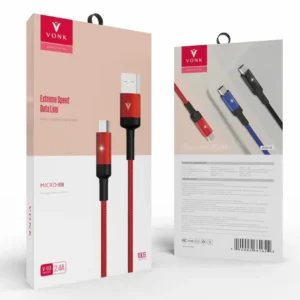 Cable Vonk V03 Micro USB Noir