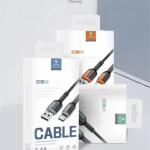 Cable VONK V39 type-c 2M Noir