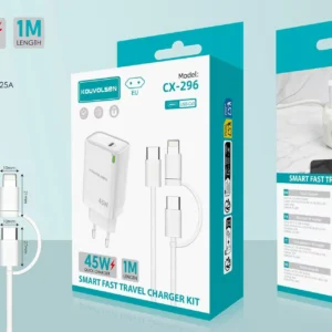 Chargeur secteur KOUVOLSEN CX-296 45W USB-C Blanc
