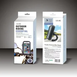 Support Téléphone Vélo/Moto LX-02 Noir