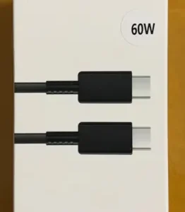 Cable Type c to Type C Samsung 60W Boite 1M Noir