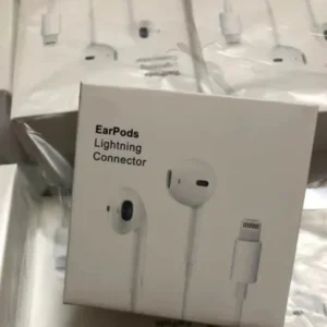 Ecouteurs Lightning pour iPhone 7 à 14 Blanc