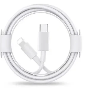 Câble iPhone USB-C vers Lightning 20W Boite 1M Blanc