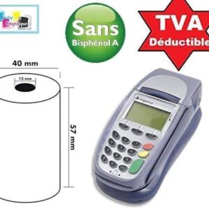Rouleau de ticket 10P Blanc