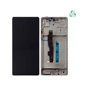 Écran tactile avec châssis Xiaomi Redmi Note 13 5G – Original blanc