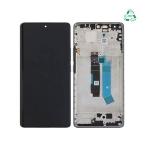 Écran tactile avec châssis compatible avec Xiaomi Redmi Note 14 Pro 4G – Violet