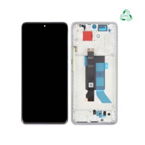 Écran tactile avec châssis compatible avec Xiaomi Redmi Note 14 Pro 5G – Lavande