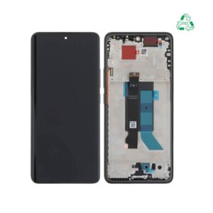 Écran tactile avec châssis Xiaomi Redmi Note 14 Pro 5G – Original noir