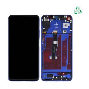 Écran tactile avec châssis Huawei Nova 5T – Original bleu