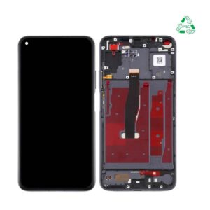 Écran tactile avec châssis Huawei Nova 5T – Original violet