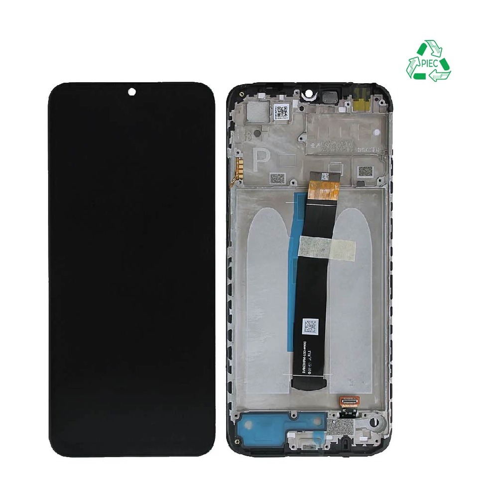 Écran tactile avec châssis Xiaomi Poco C40 – Original noir