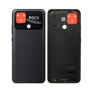 Cache arrière Xiaomi Poco C40 – Premium noir