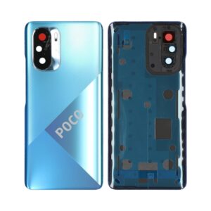 Cache arrière Xiaomi Poco F3 – Premium bleu océan