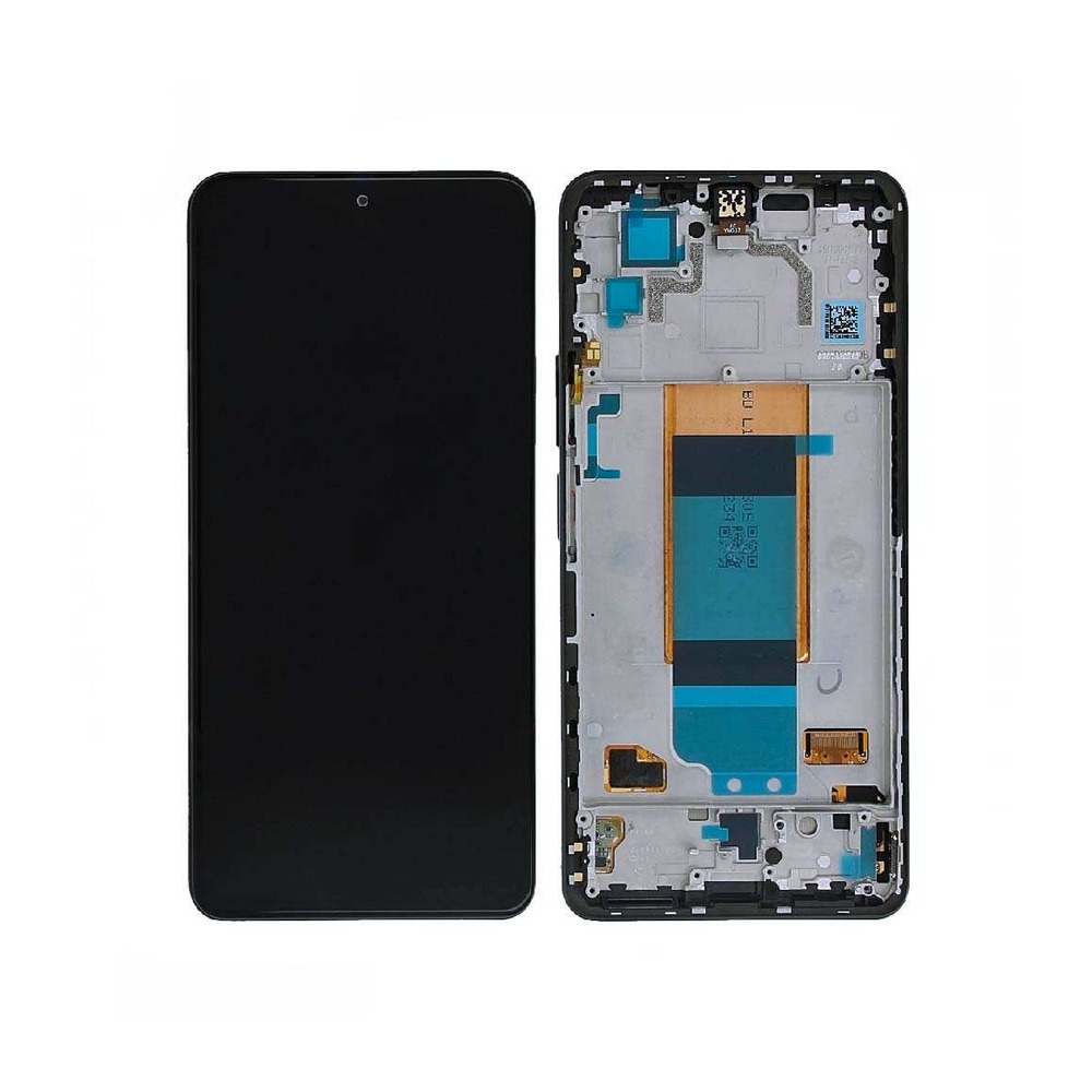 Écran tactile avec châssis compatible avec Xiaomi Poco F4 5G 2022