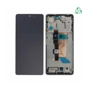 Écran tactile avec châssis Xiaomi Poco F5 5G – Original blanc