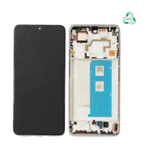 Écran tactile avec châssis Xiaomi Poco F5 Pro 5G – Original blanc