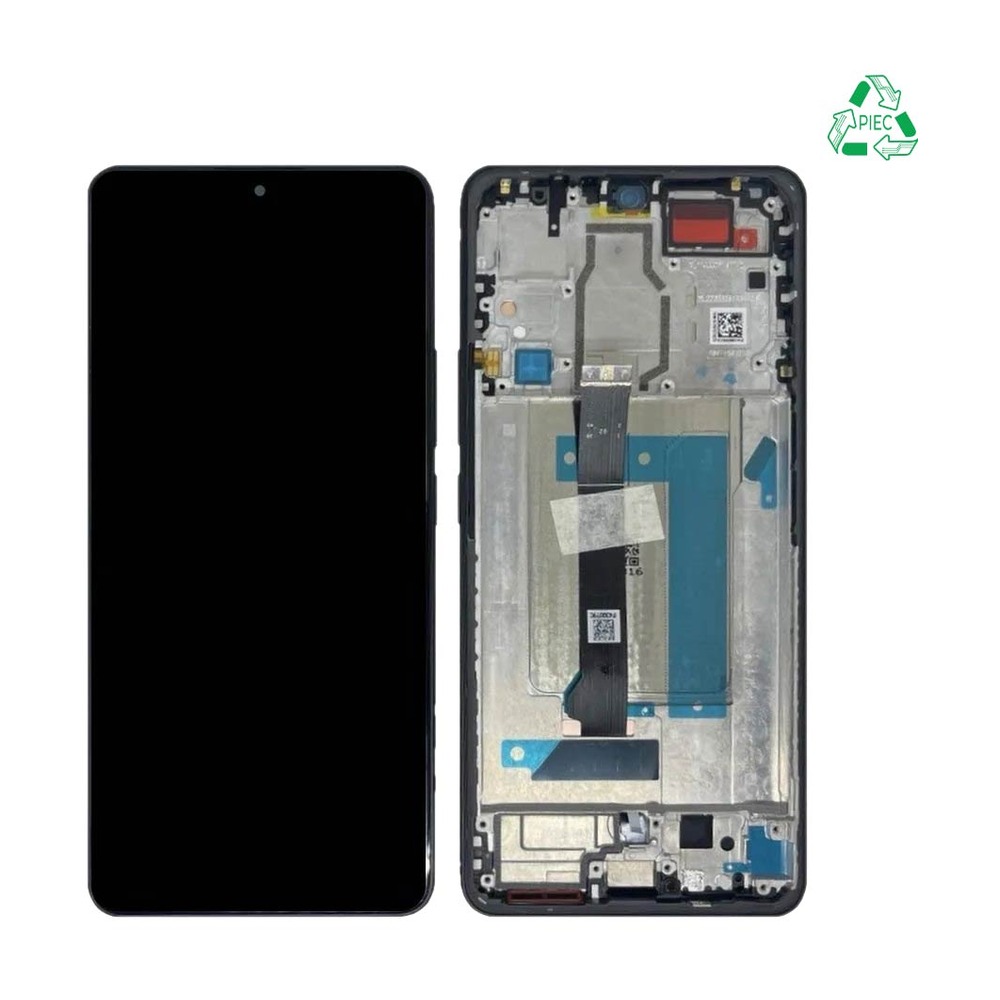 Écran tactile avec châssis Xiaomi Poco F6 5G – Original noir