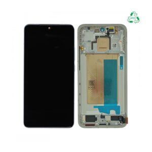 Écran tactile avec châssis Xiaomi Poco F7 5G – Original argent