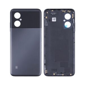 Cache arrière Xiaomi Poco M4 5G – Premium noir