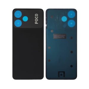 Cache arrière Xiaomi Poco M6 Pro 5G noir