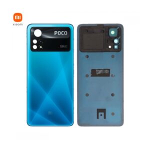 Cache arrière Xiaomi Poco X4 Pro 5G – Original bleu