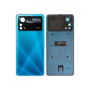 Cache arrière Xiaomi Poco X4 Pro 5G – Premium bleu