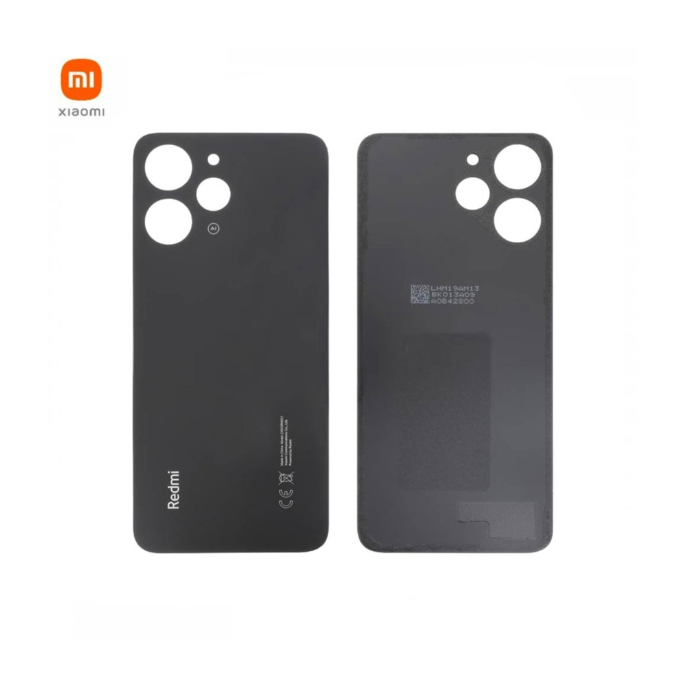 Cache arrière Xiaomi Redmi 12 4G – Original noir minuit