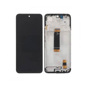 Écran tactile avec châssis compatible avec Xiaomi Redmi 13 4G – noir