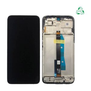 Écran tactile avec châssis Xiaomi Redmi 15 4G – Original noir (2)