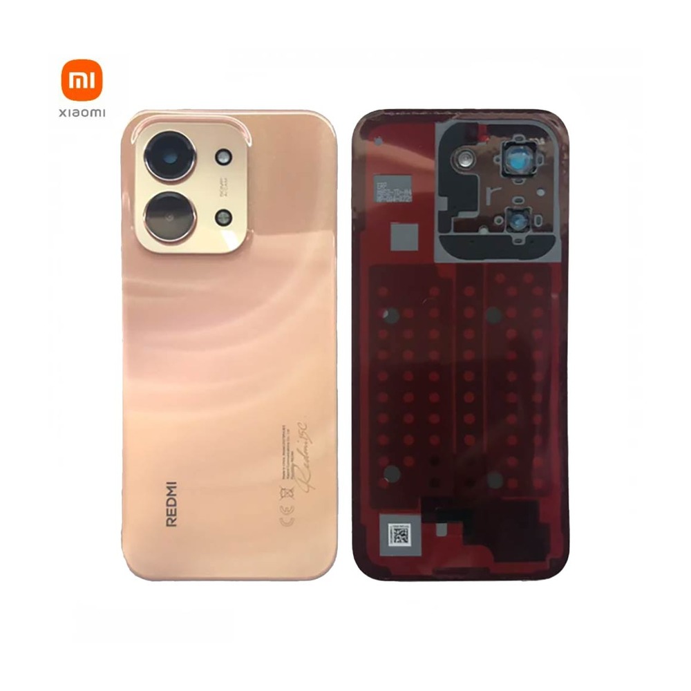 Cache arrière Xiaomi Redmi 15C 4G – Original orange crépuscule