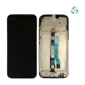 Écran tactile avec châssis Xiaomi Redmi 15C 4G – Original noir