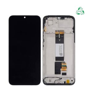 Écran tactile avec châssis Xiaomi Redmi 15C 5G – Original noir