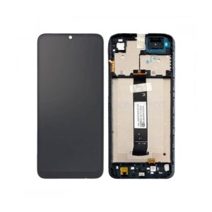 Écran tactile avec châssis compatible avec Xiaomi Redmi A1 – noir