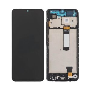 Écran tactile avec châssis compatible avec Xiaomi Redmi A5 4G – noir