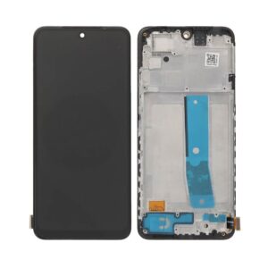 Écran tactile avec châssis compatible avec Xiaomi Redmi Note 11 4G – noir