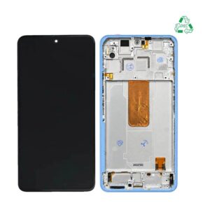 Écran tactile avec châssis Xiaomi Redmi Note 11 Pro+ 5G – Original bleu étoilé