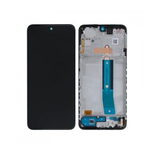 Écran tactile avec châssis compatible avec Xiaomi Redmi Note 11S 4G – graphite