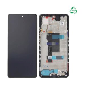 Écran tactile avec châssis Xiaomi Redmi Note 12 Pro 5G – Original noir