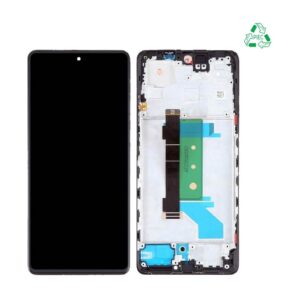 Écran tactile avec châssis Xiaomi Redmi Note 12 Pro+ 5G – Original noir